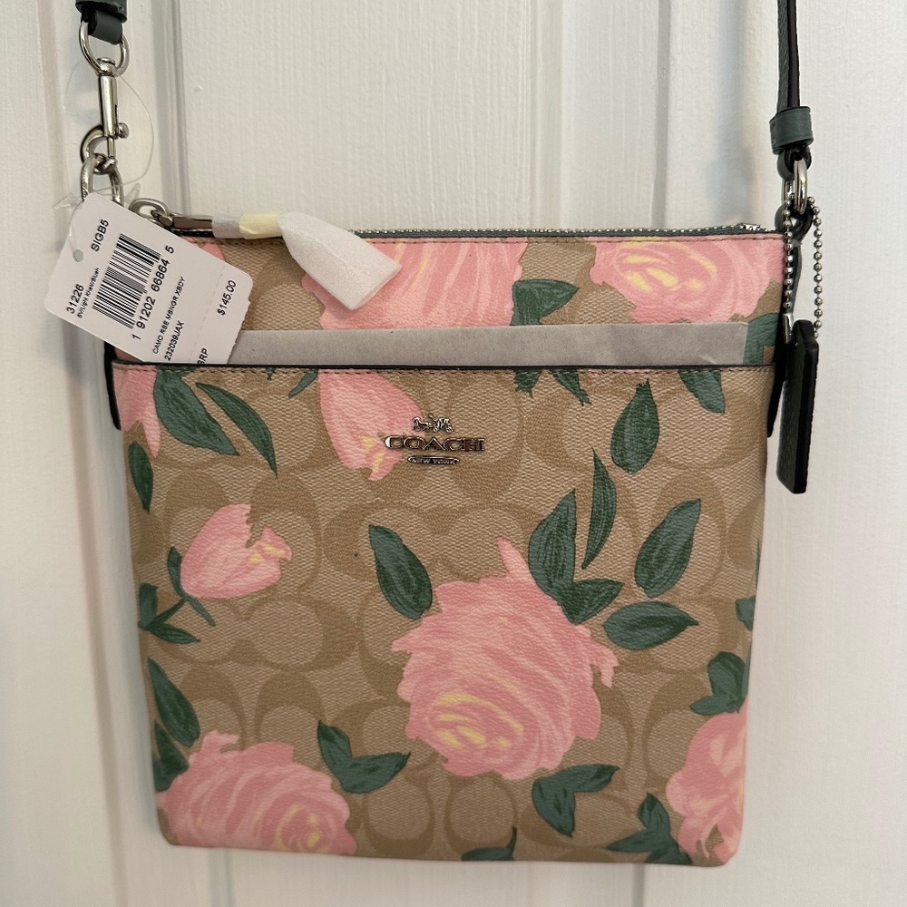 Coach Floral Crossbody Purse